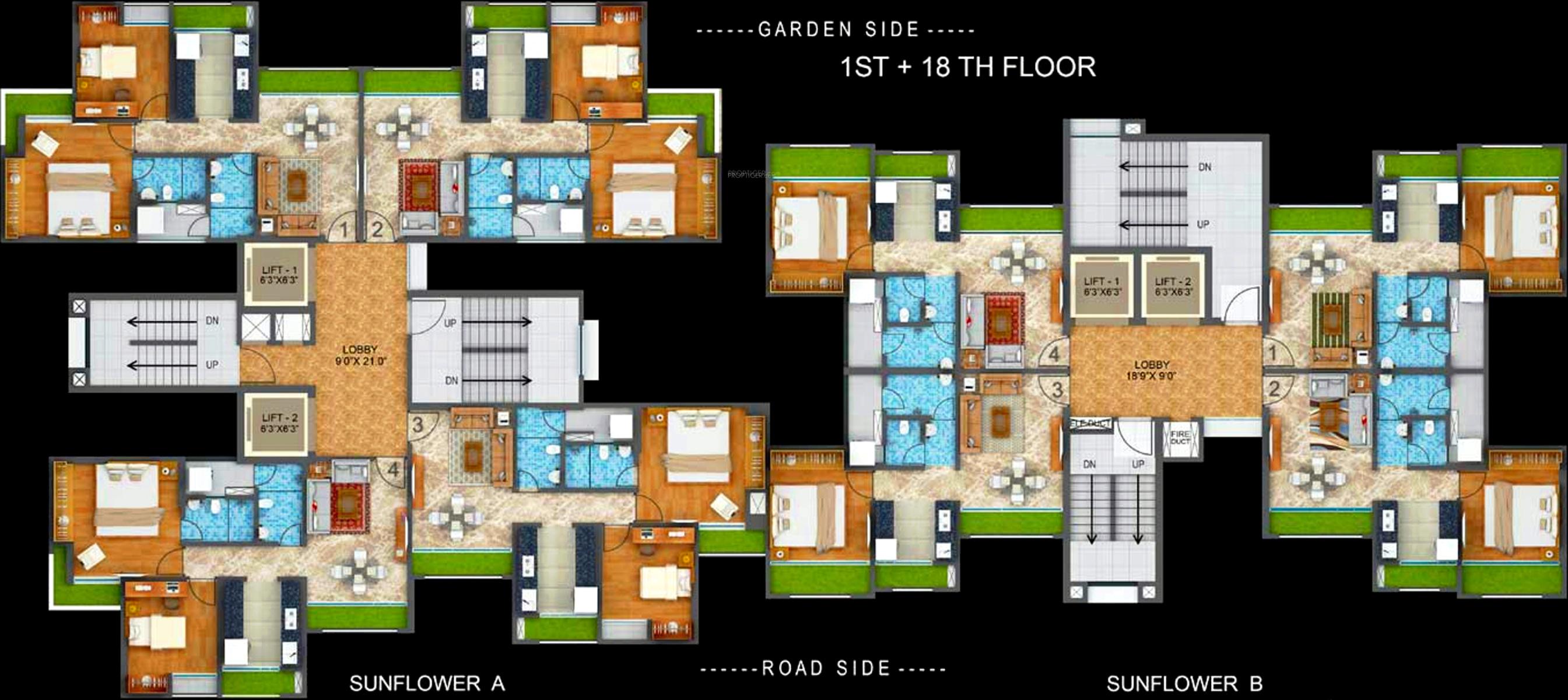 Images for Cluster Plan of Anantnath And Sunflower