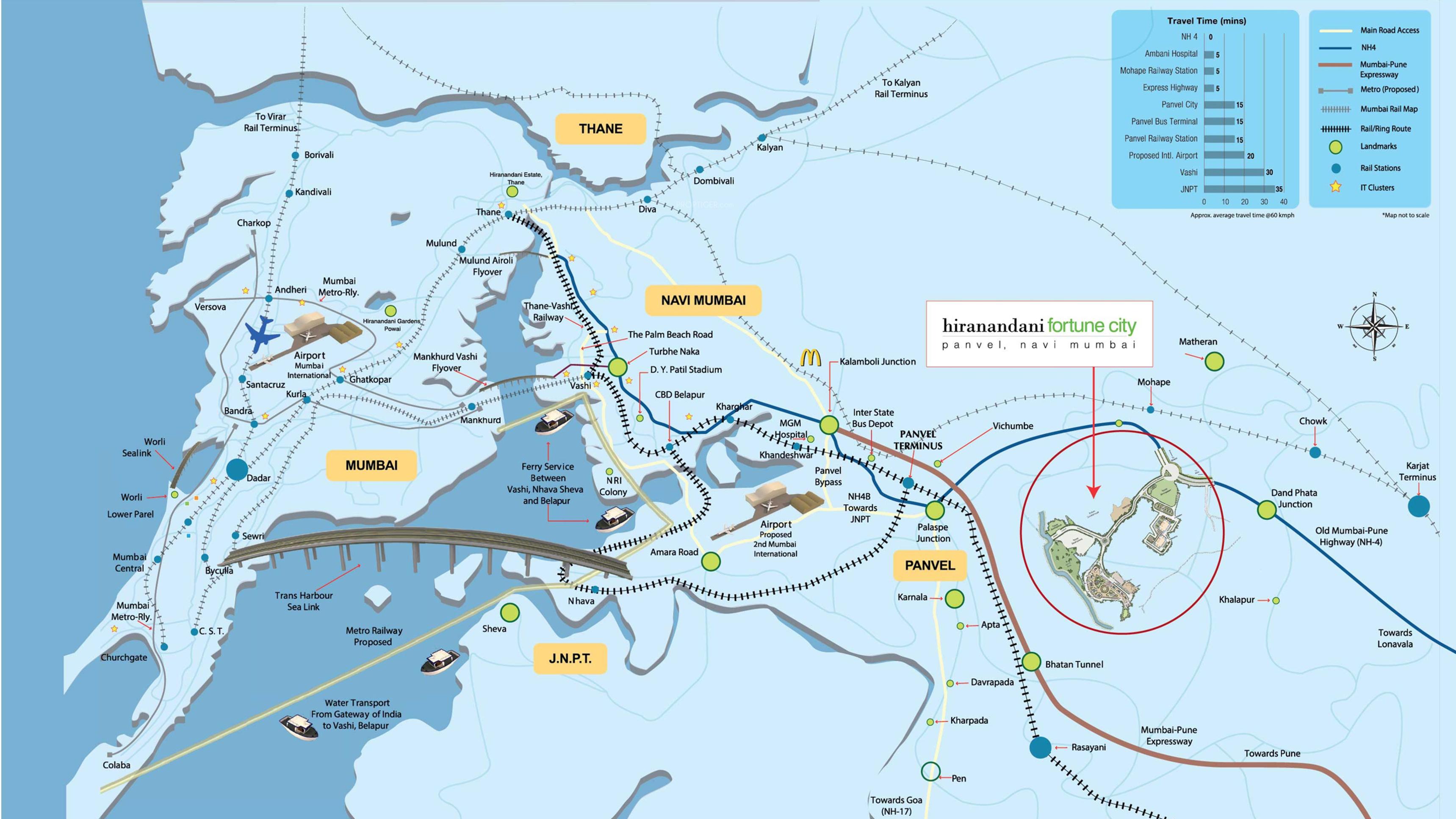orion Images for Location Plan of Hiranandani Orion