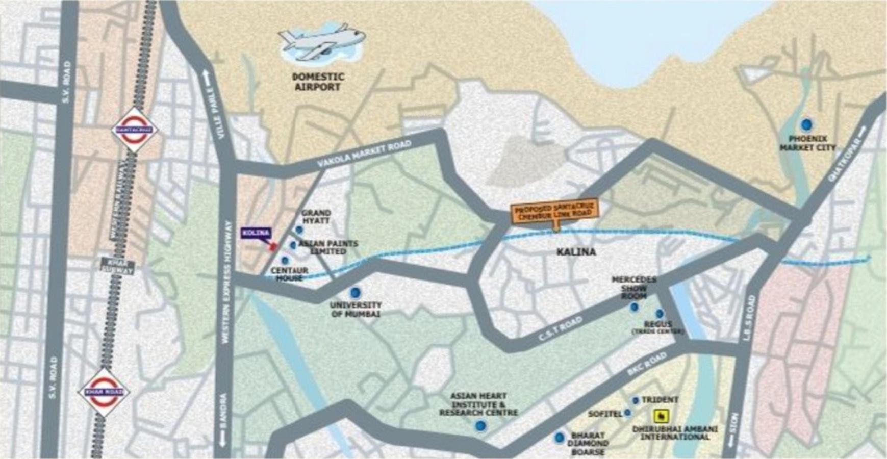 Images for Location Plan of Shreenathji Kolina Apartment