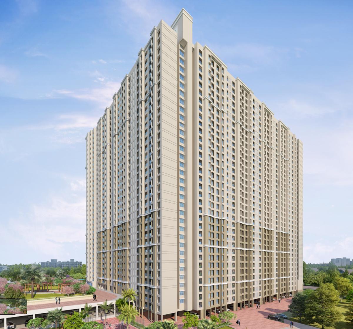 west-county-phase-2-dosti-cedar Elevation