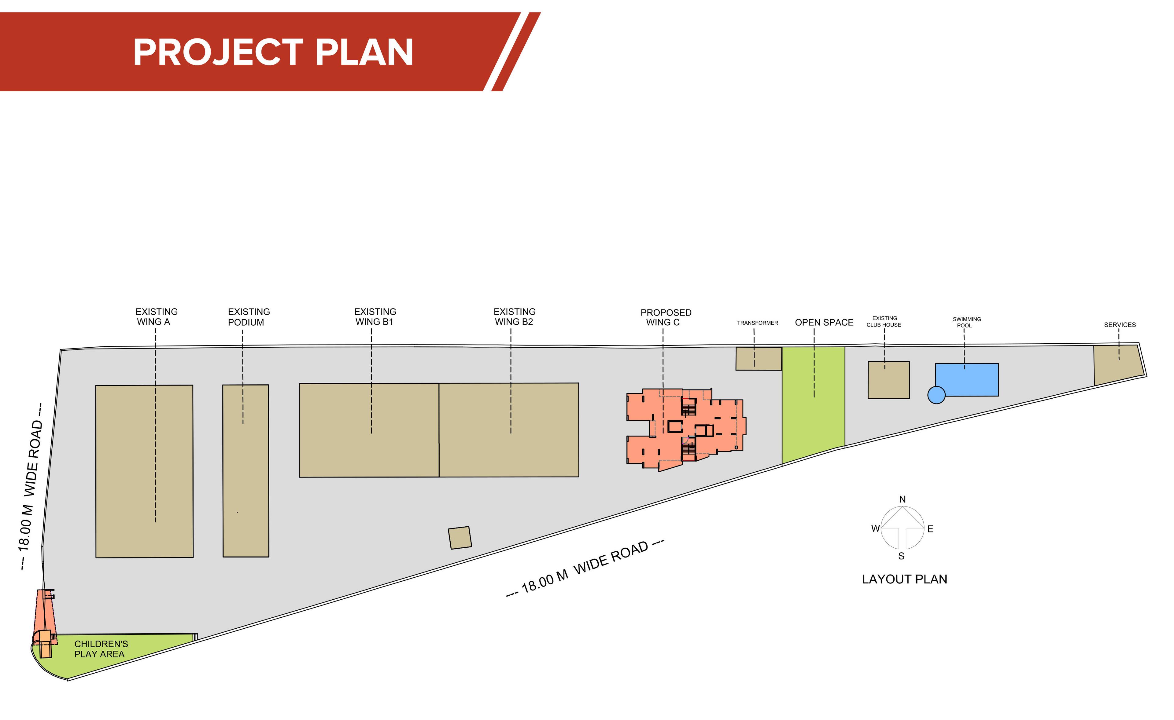 primrose-c-building Layout Plan
