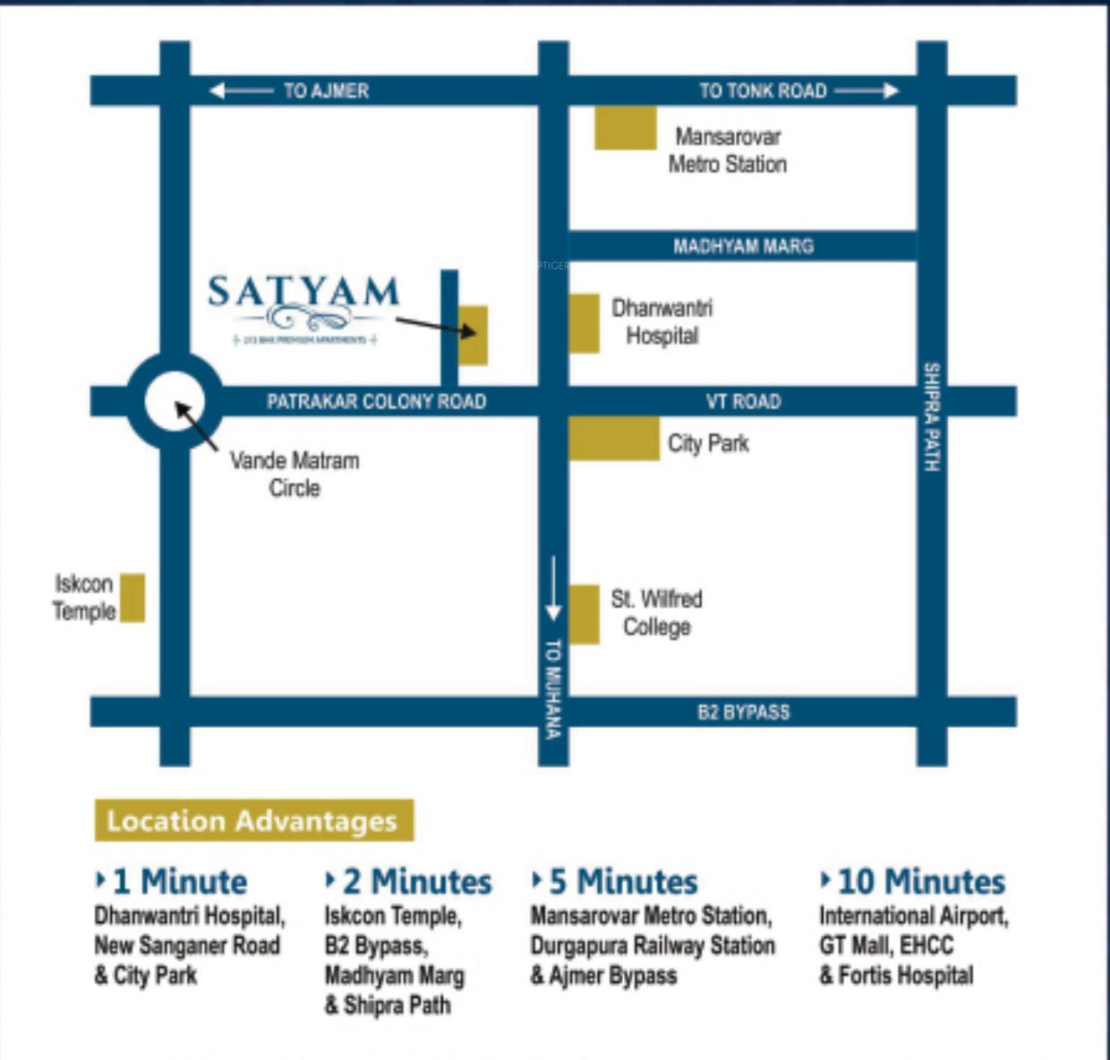 satyam Layout Plan