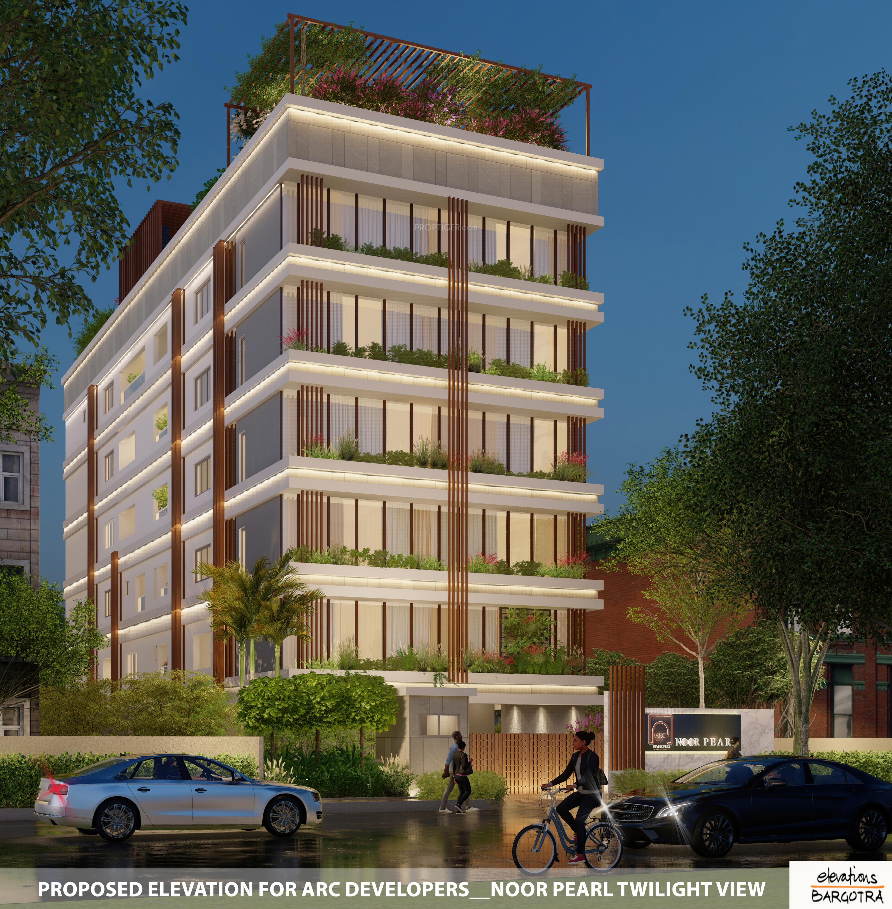 noor-pearl Elevation