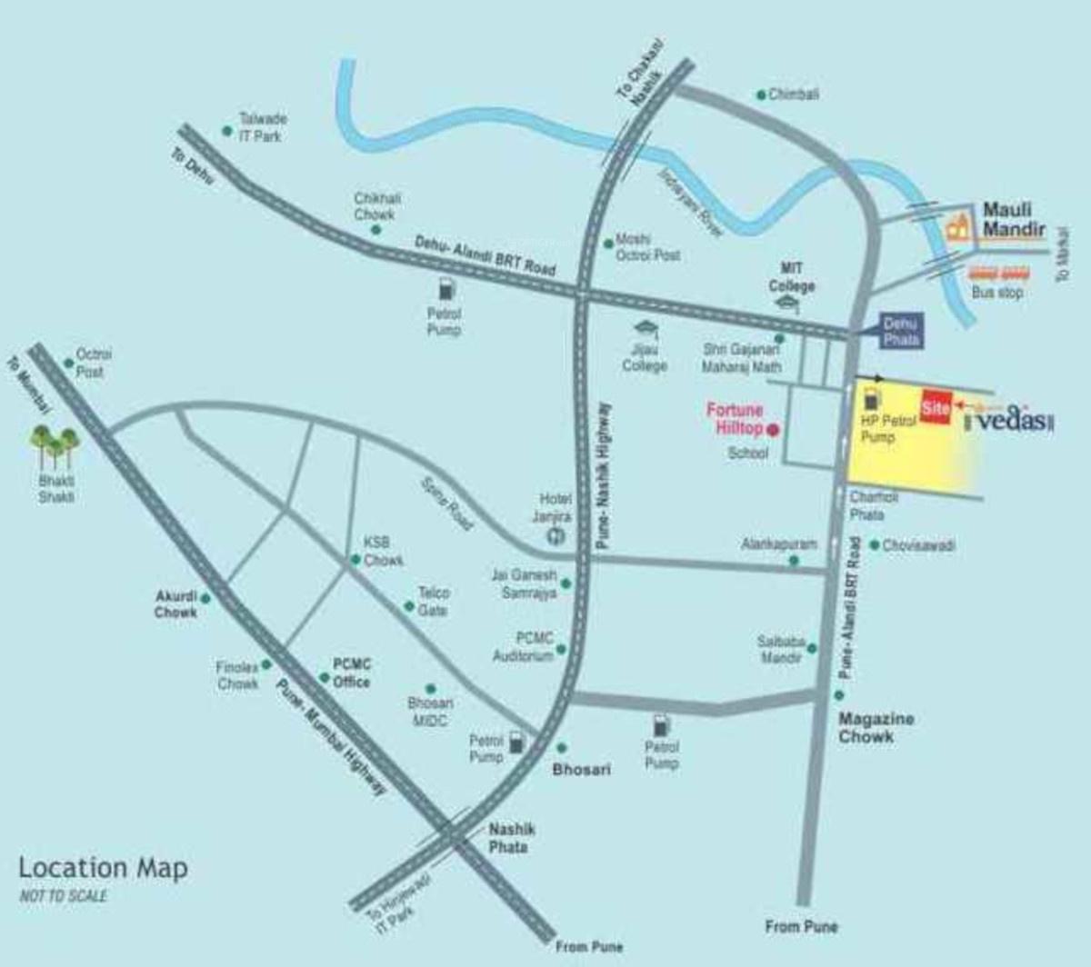 vedas-phase-ii Location Plan