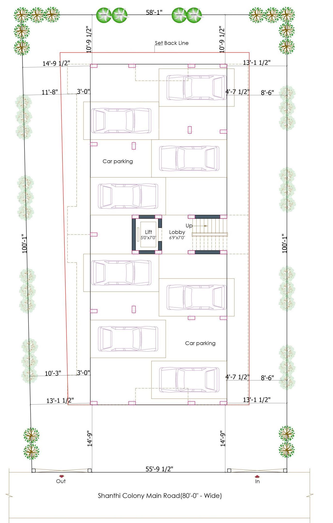 nalanda-enclave Nalanda Enclave Cluster Plan for ground Floor