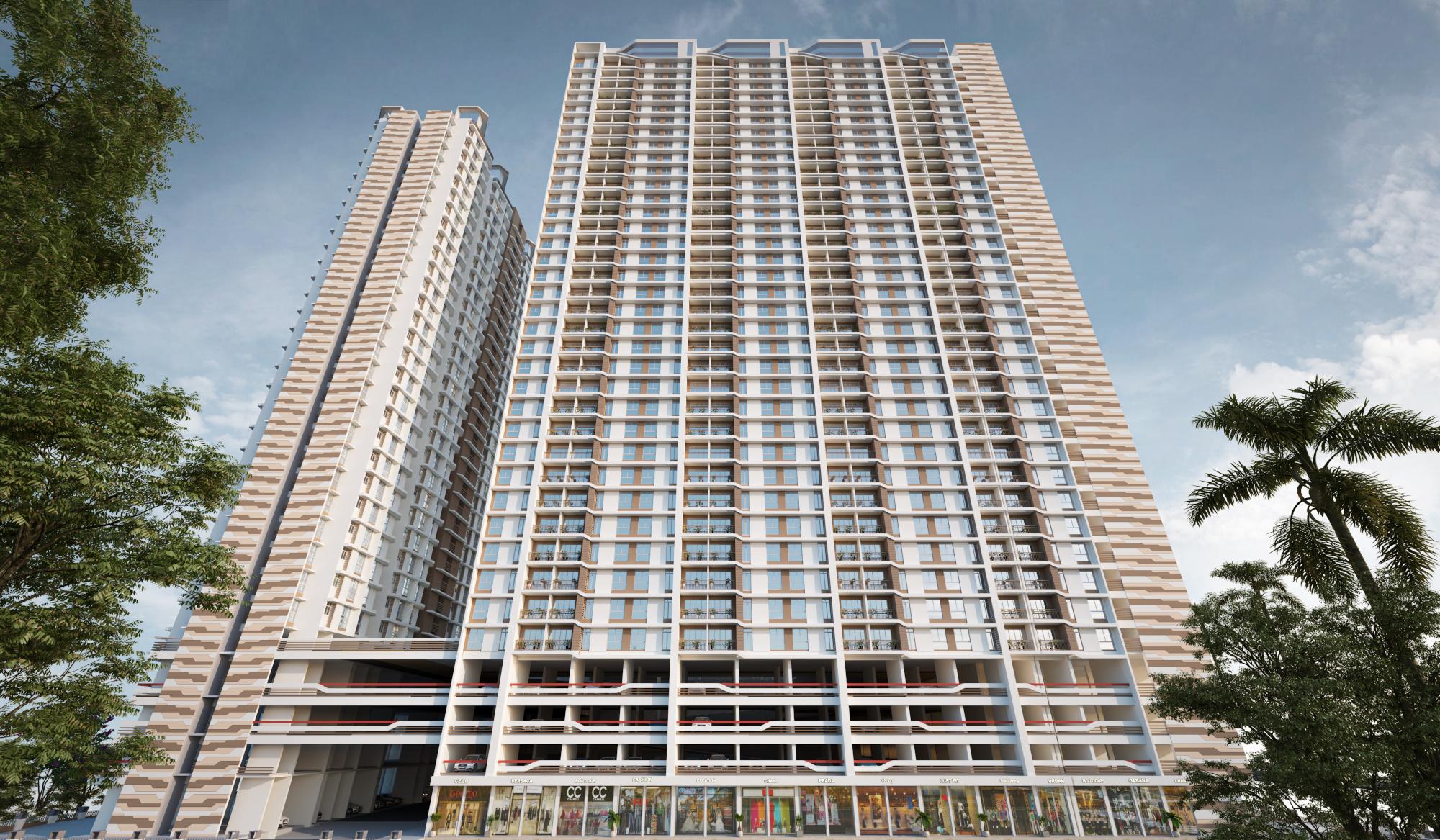 west-county-dosti-heron Elevation