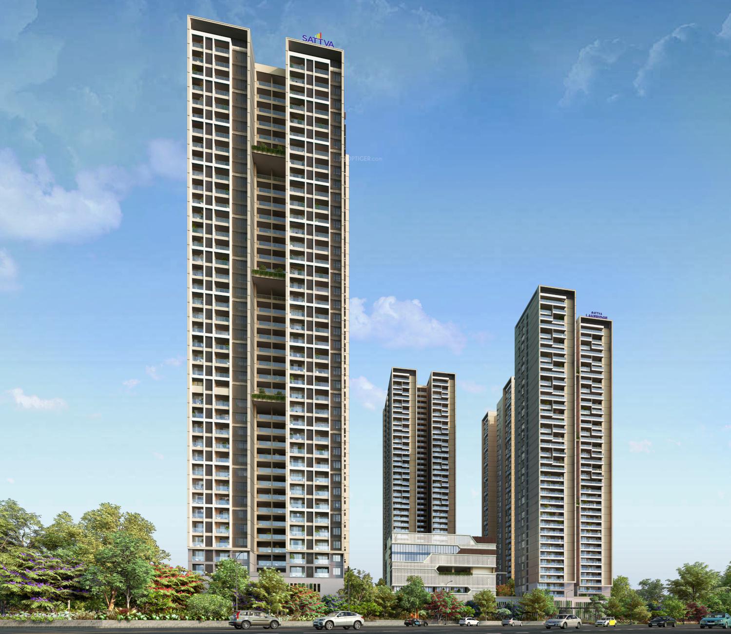 sattva-lake-ridge Elevation