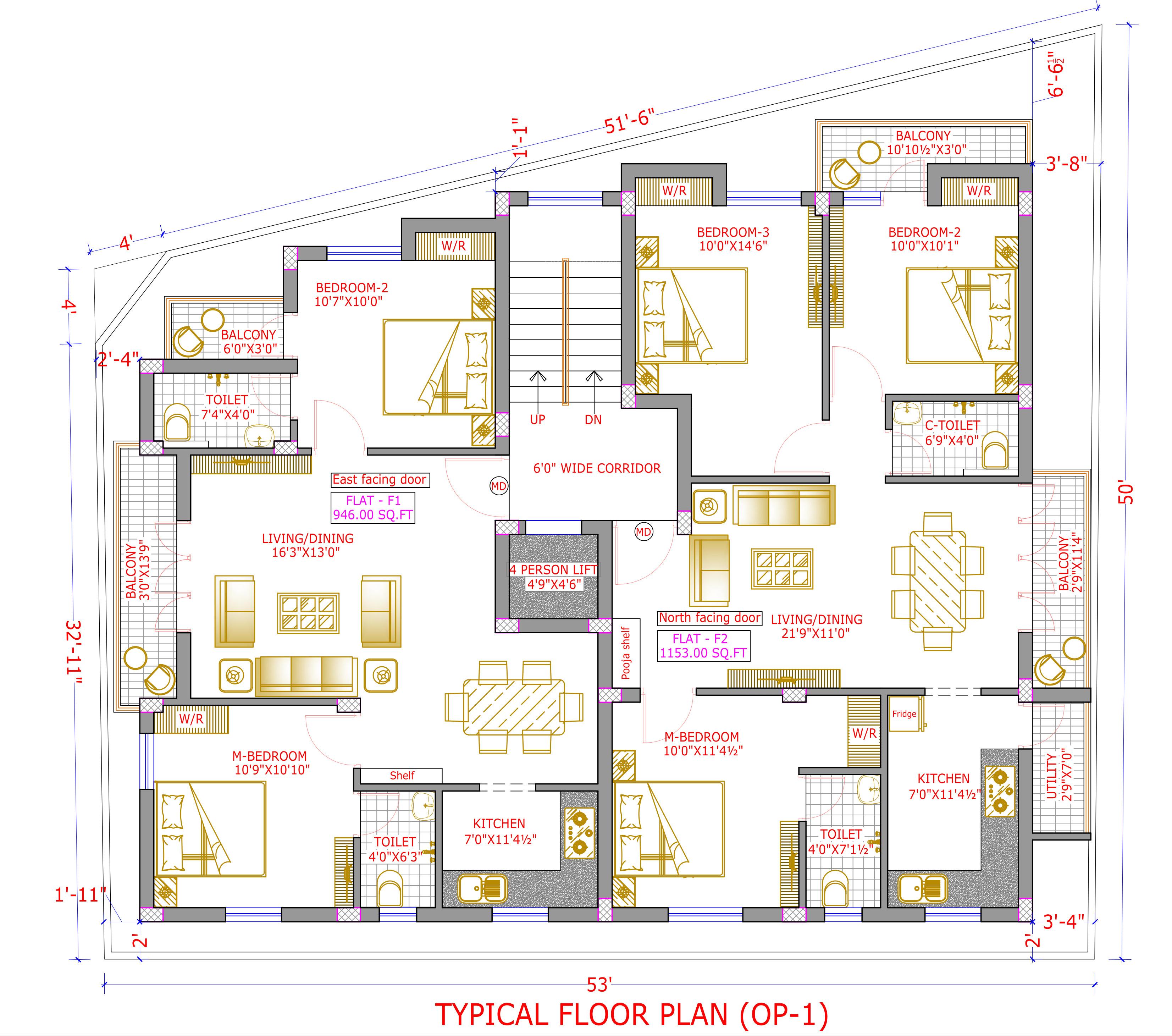 lotus-bay Lotus Bay Cluster Plan from 1st to 2nd Floor