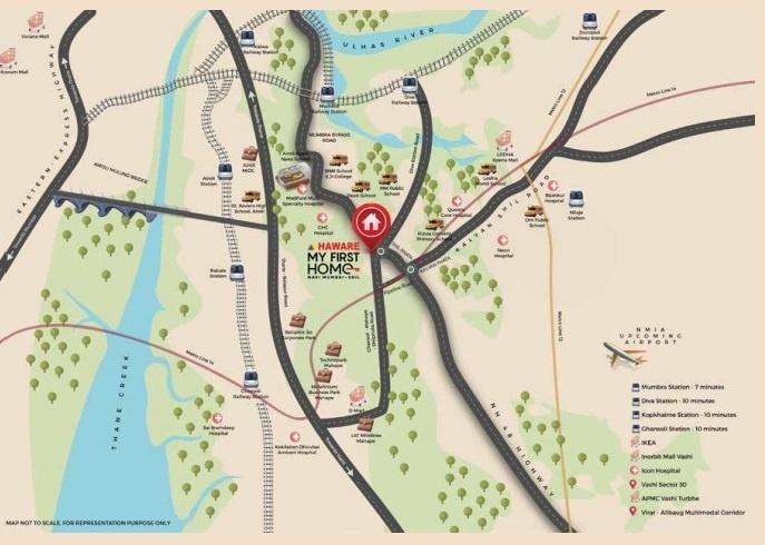 my-first-home-shil-phata-phase-2-bldg-1 Location Plan