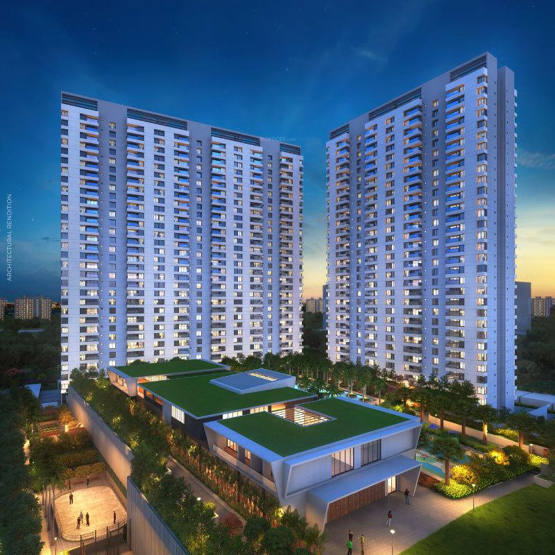 kumar-parc-residences Elevation