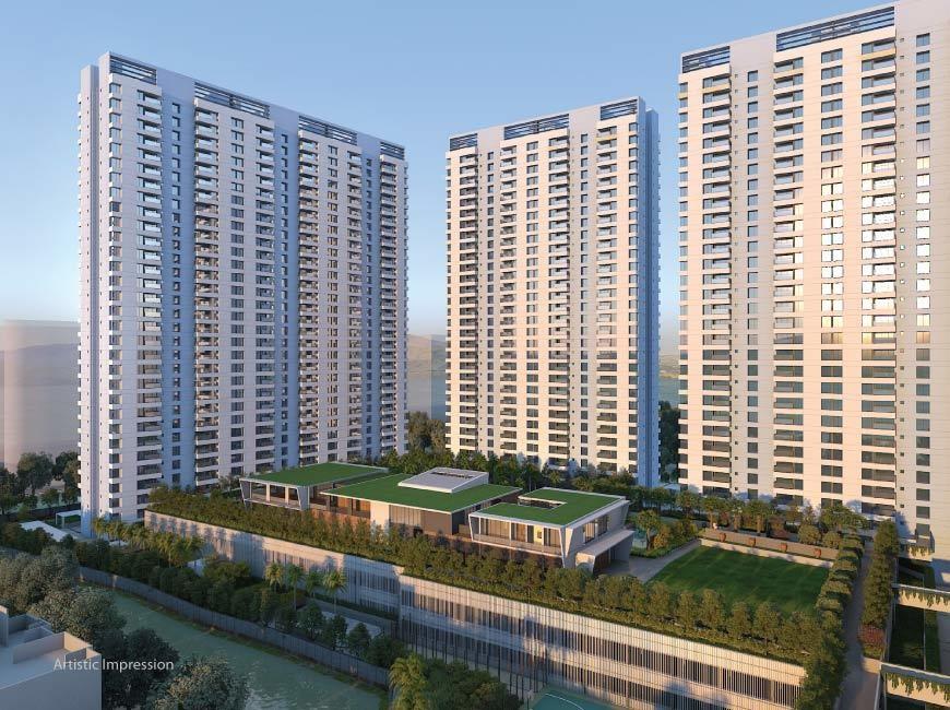 kumar-parc-residences Elevation