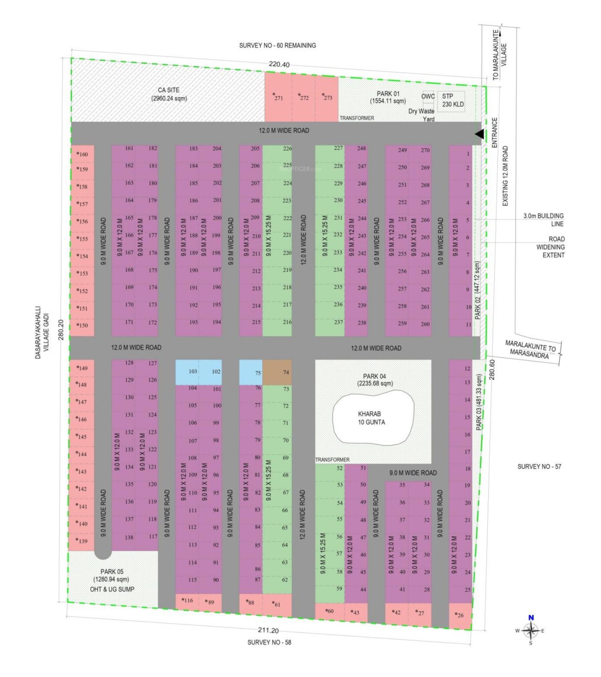 marigold-meadows Layout Plan