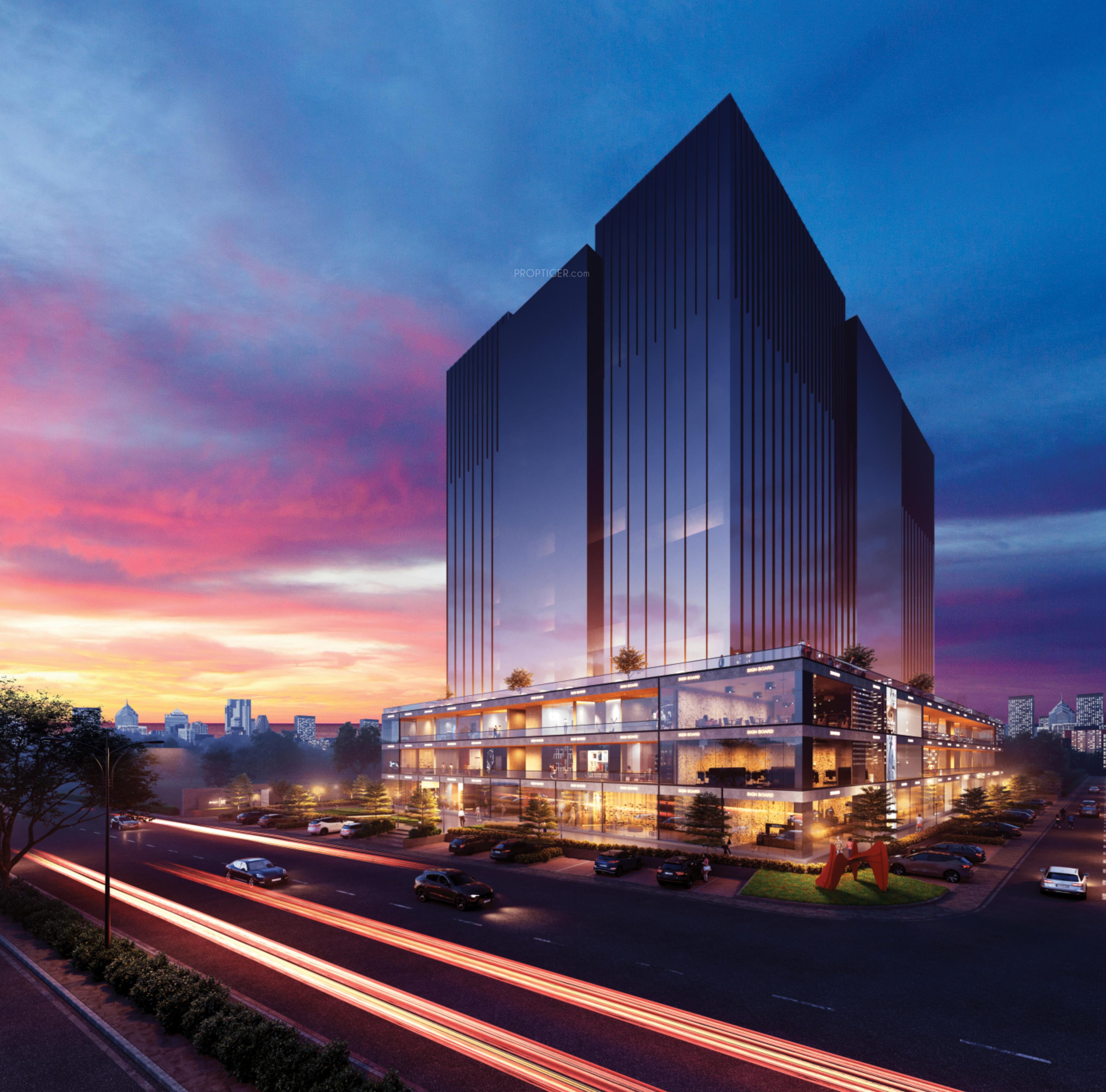 trade-centre Elevation