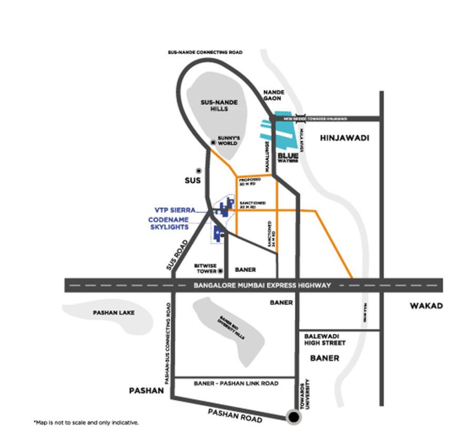 sierra-phase-3 Location Plan