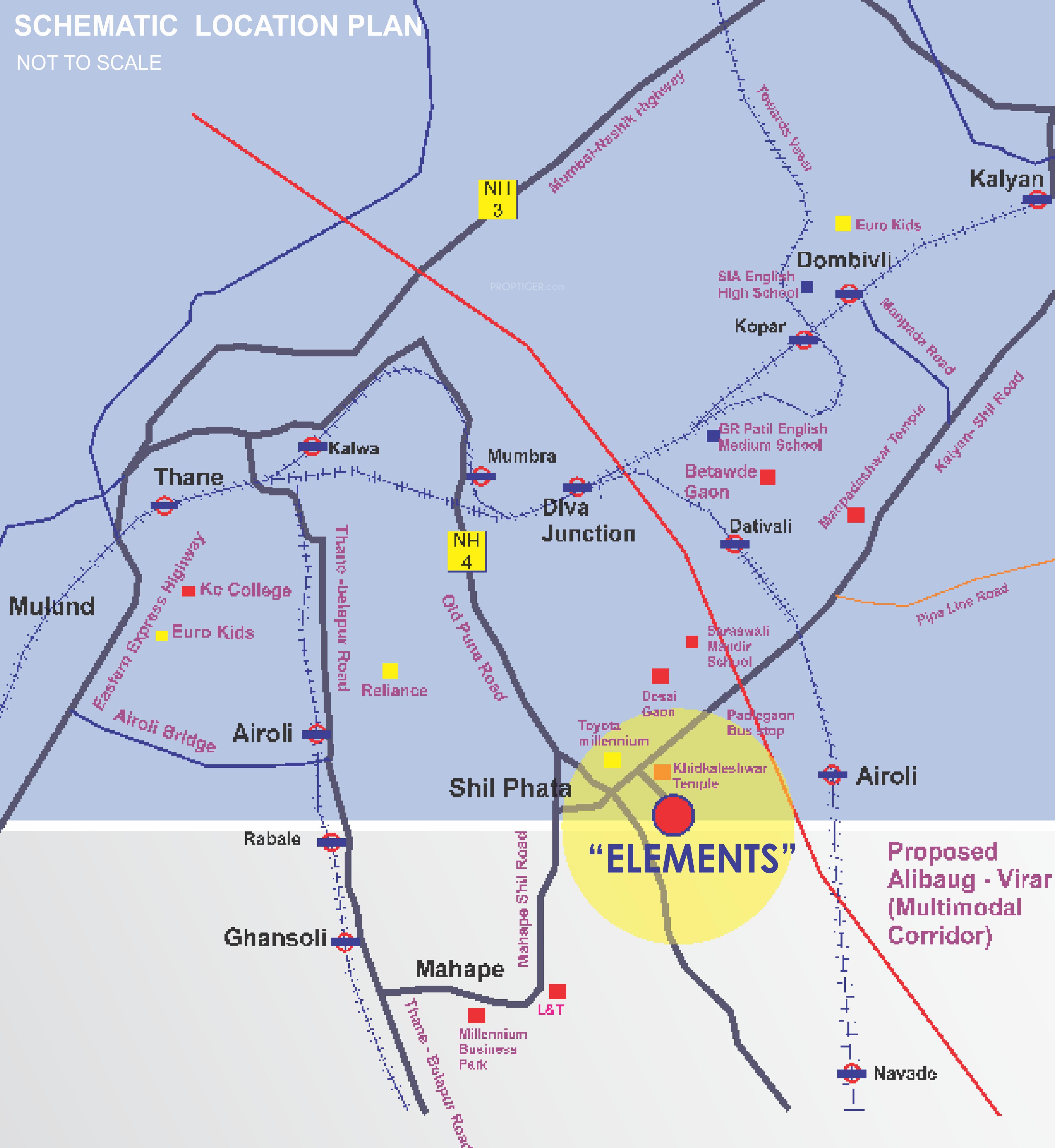 elements Location Plan