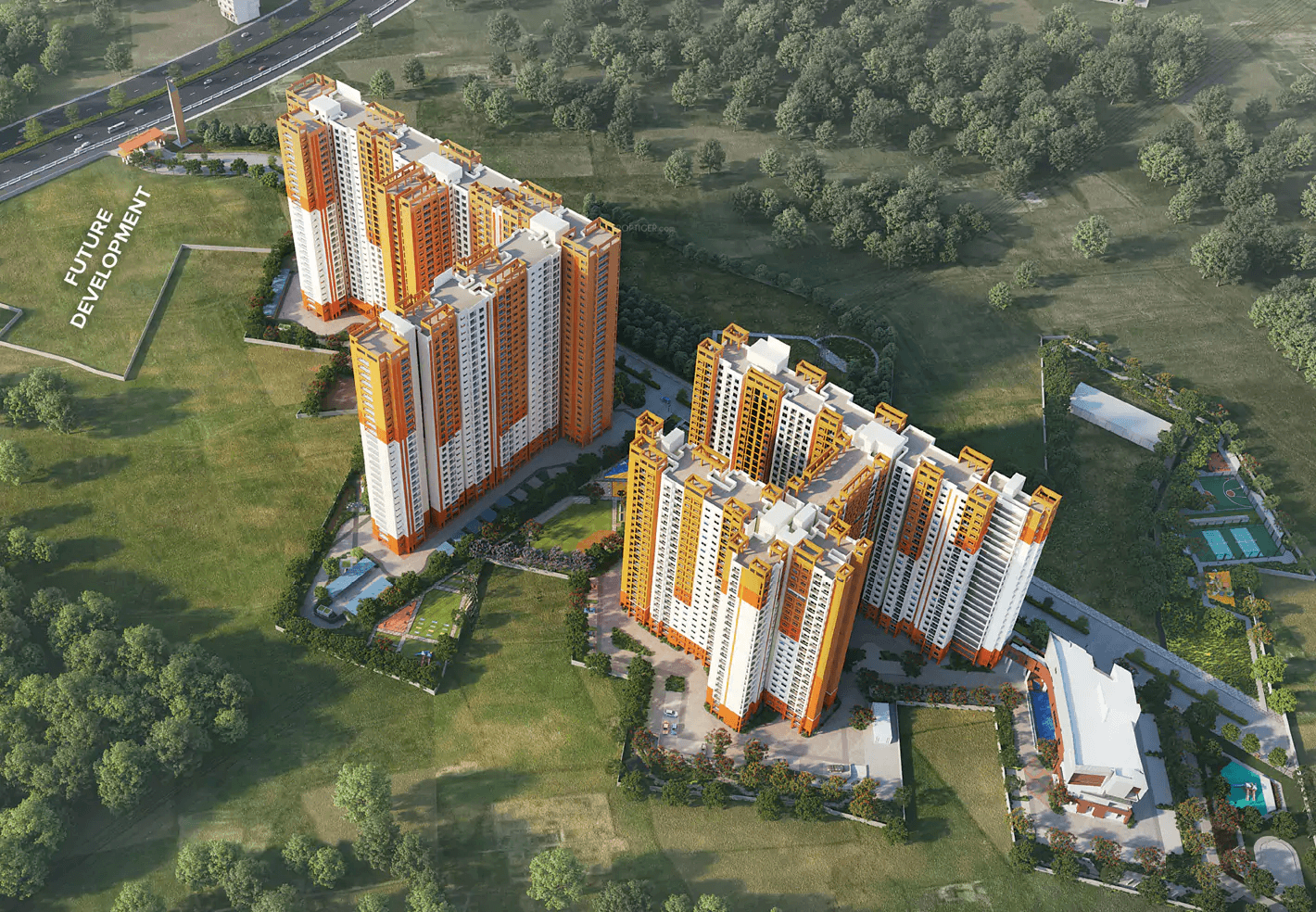 brillio-and-commercial-at-brigade-valencia Elevation