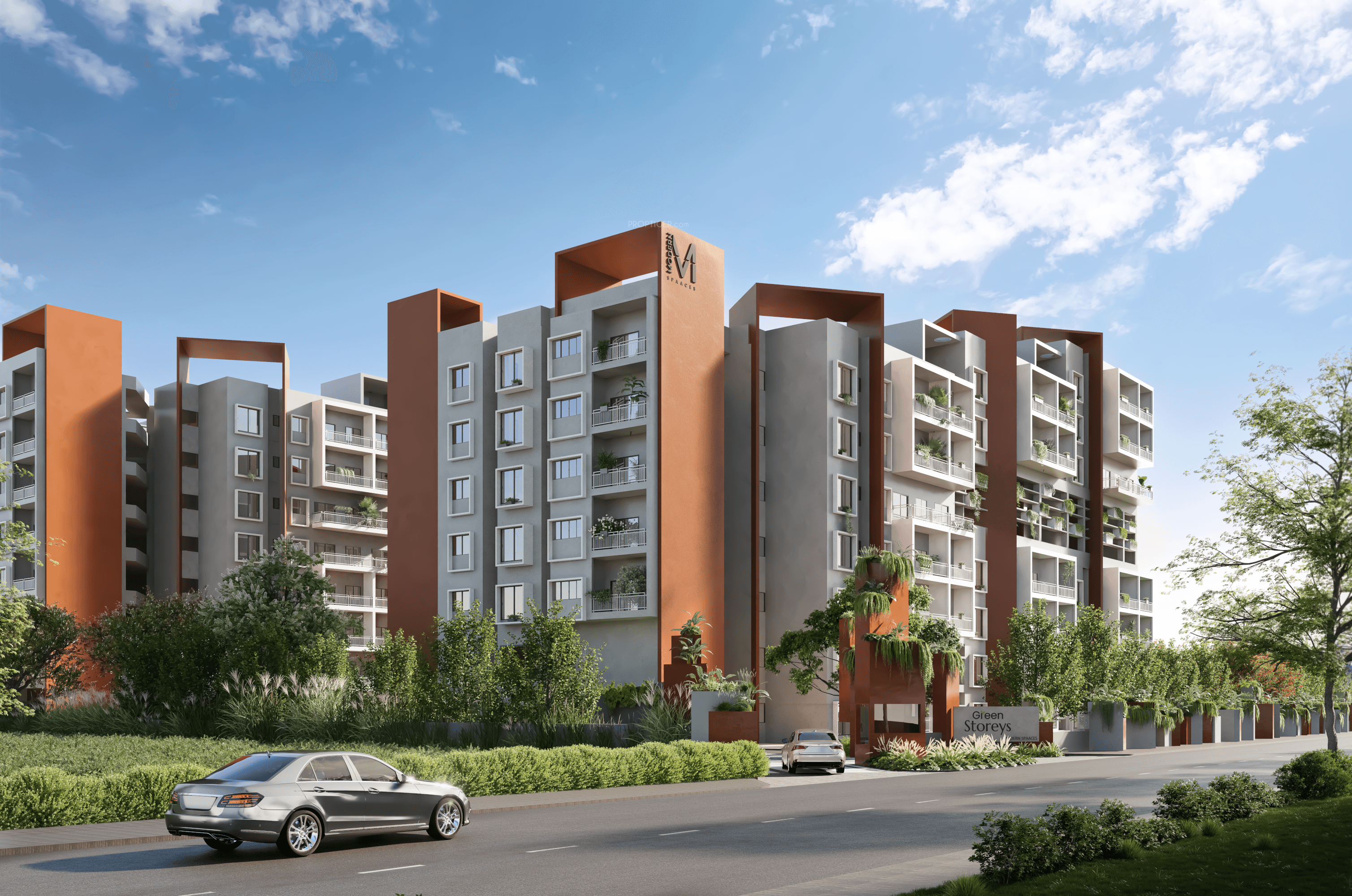 green-storeys Elevation