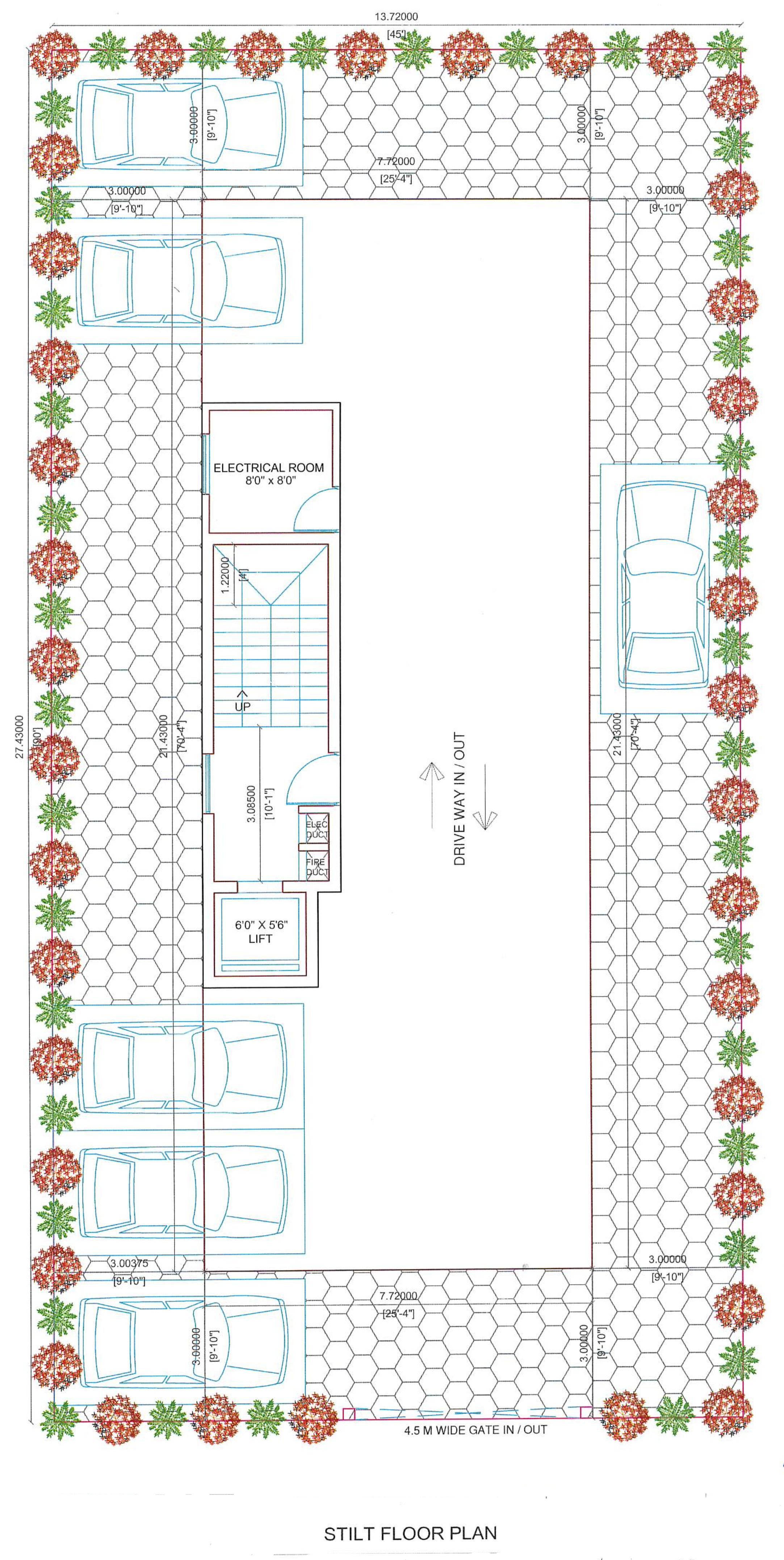 radika Ramaniyam Radika Cluster Plan for ground Floor