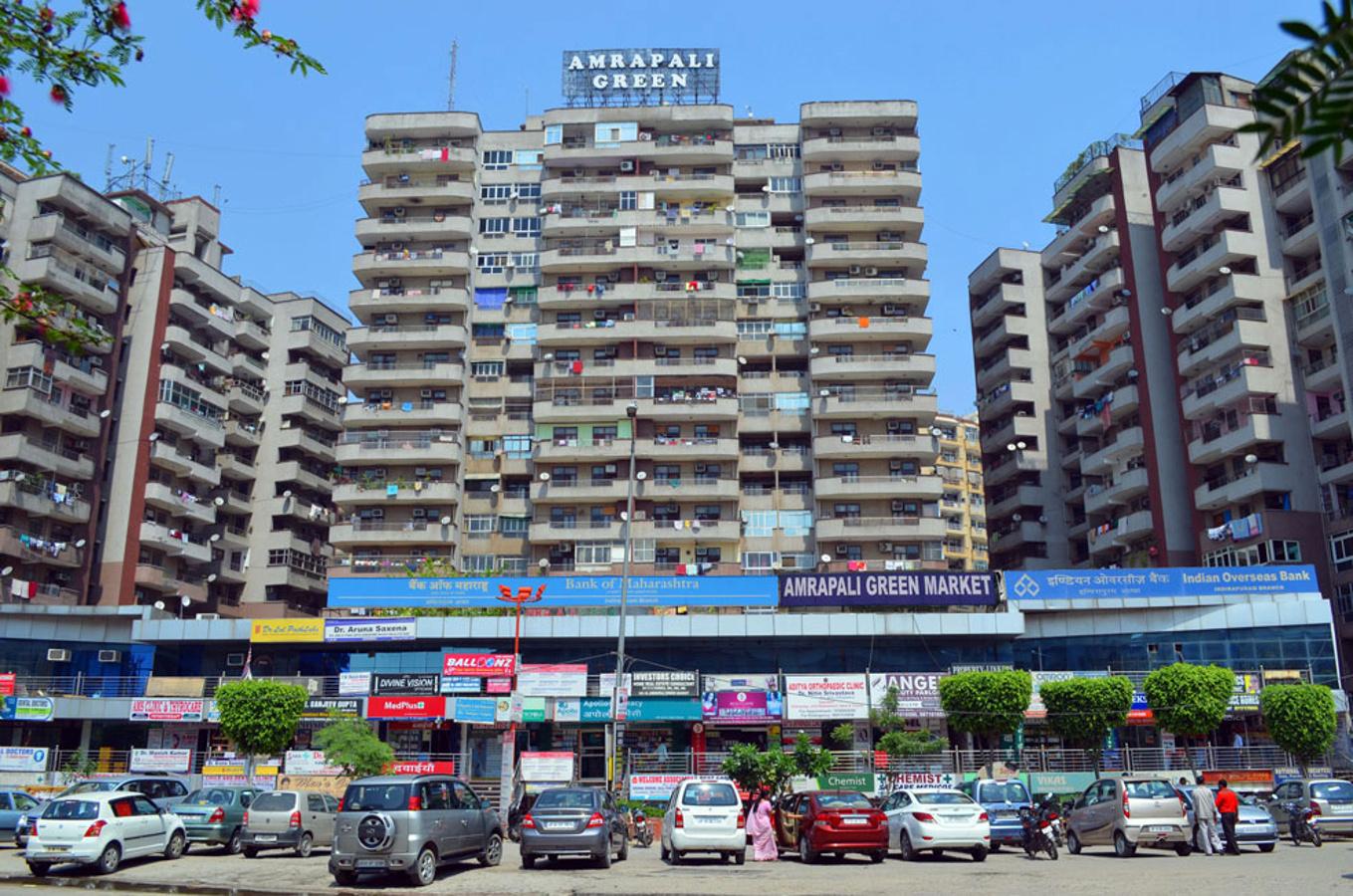 green Images for Elevation of Amrapali Green