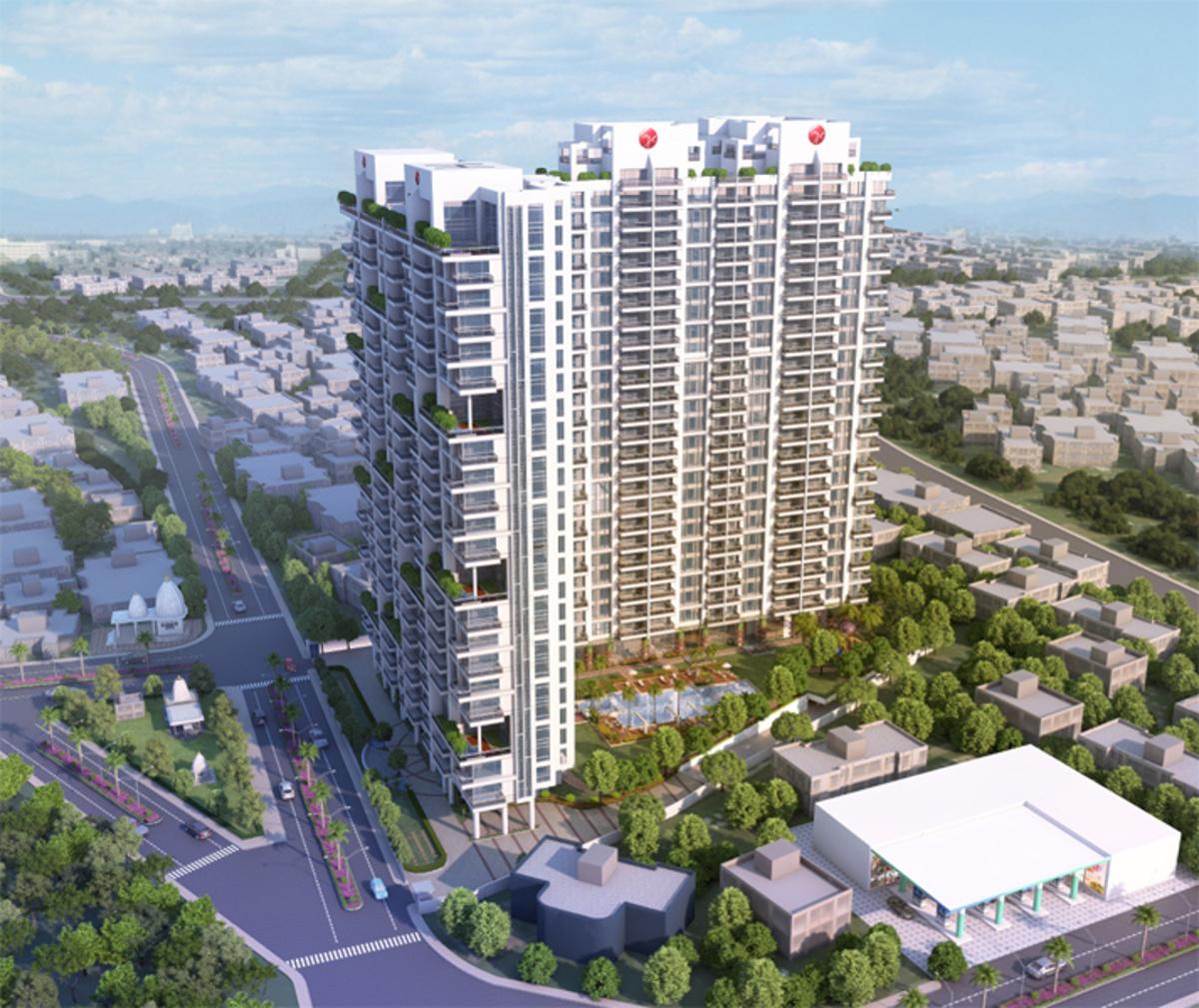 blossom Images for Elevation of Mantri Blossom