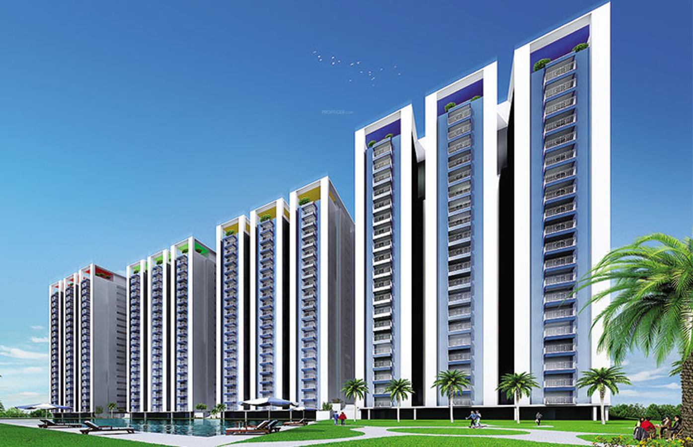 4-pillars Images for Elevation of Heera 4 Pillars