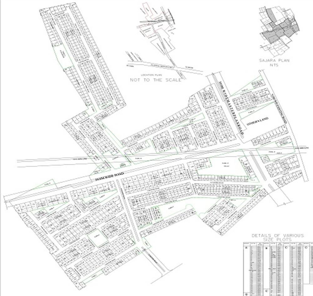 Images for Layout Plan of Pushpanjali Upvan Plots