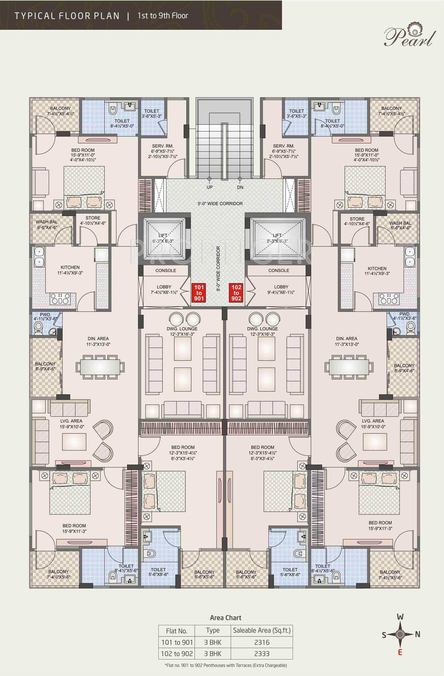 Images for Cluster Plan of Pearl Prem