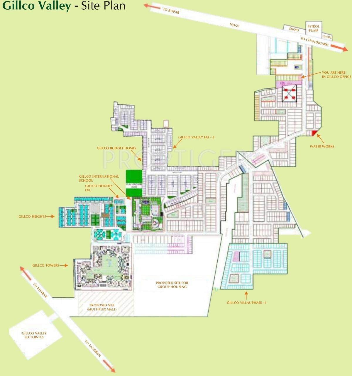 Images for Site Plan of Gillco Township Plots