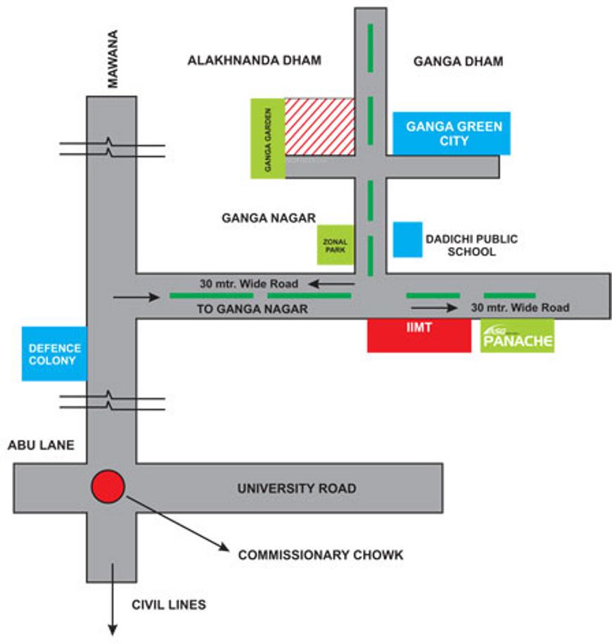 asg-panache Images for Location Plan of ASGI Panache