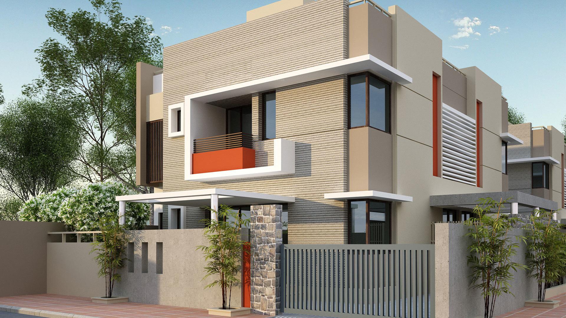 radha-valley-villa Elevation