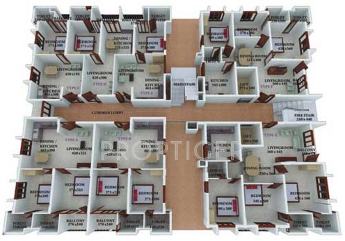Images for Cluster Plan of Golden Metro