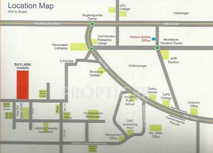 Images for Location Plan of Pallavi Sky Lark Towers