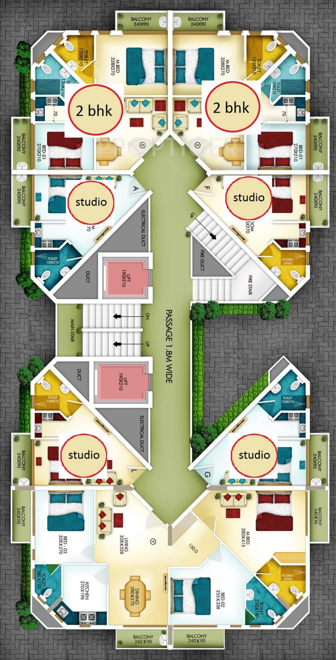 Images for Cluster Plan of Shwas Dual Core 25