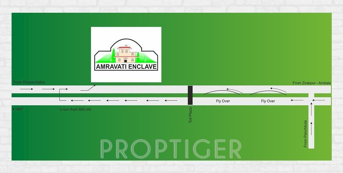 Images for Location Plan of Amarnath Panchkula Apartments