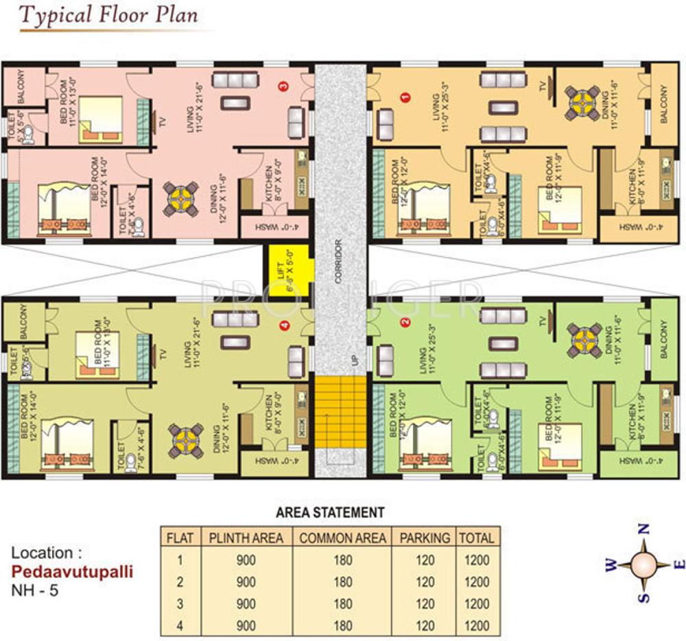 Images for Cluster Plan of Aditya Aditya Towers