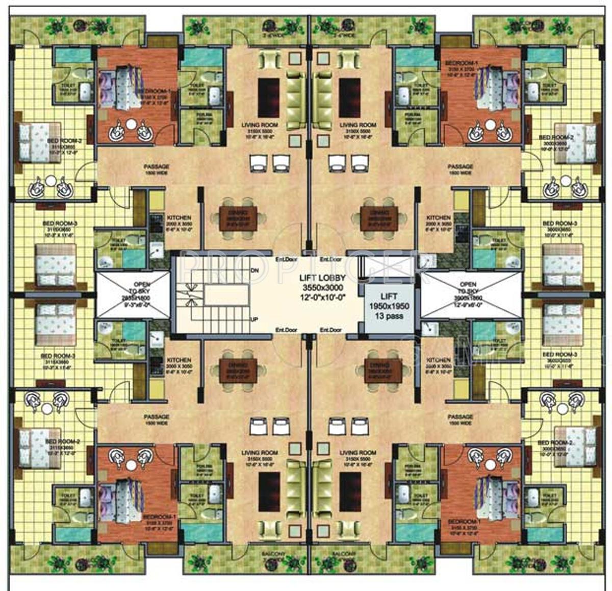 Images for Cluster Plan of Brightwave Bright Home