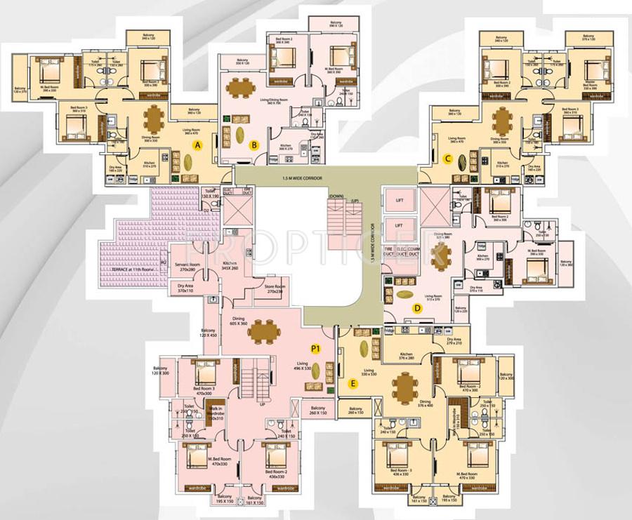 Images for Cluster Plan of Olive Celestina