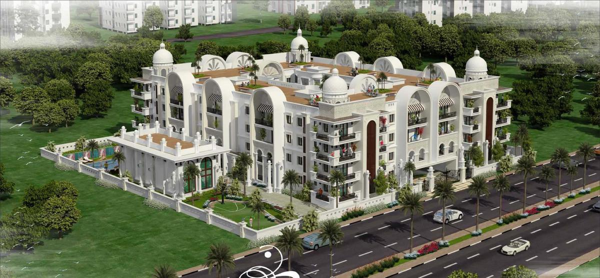 palace Images for Elevation of Prithvi Palace