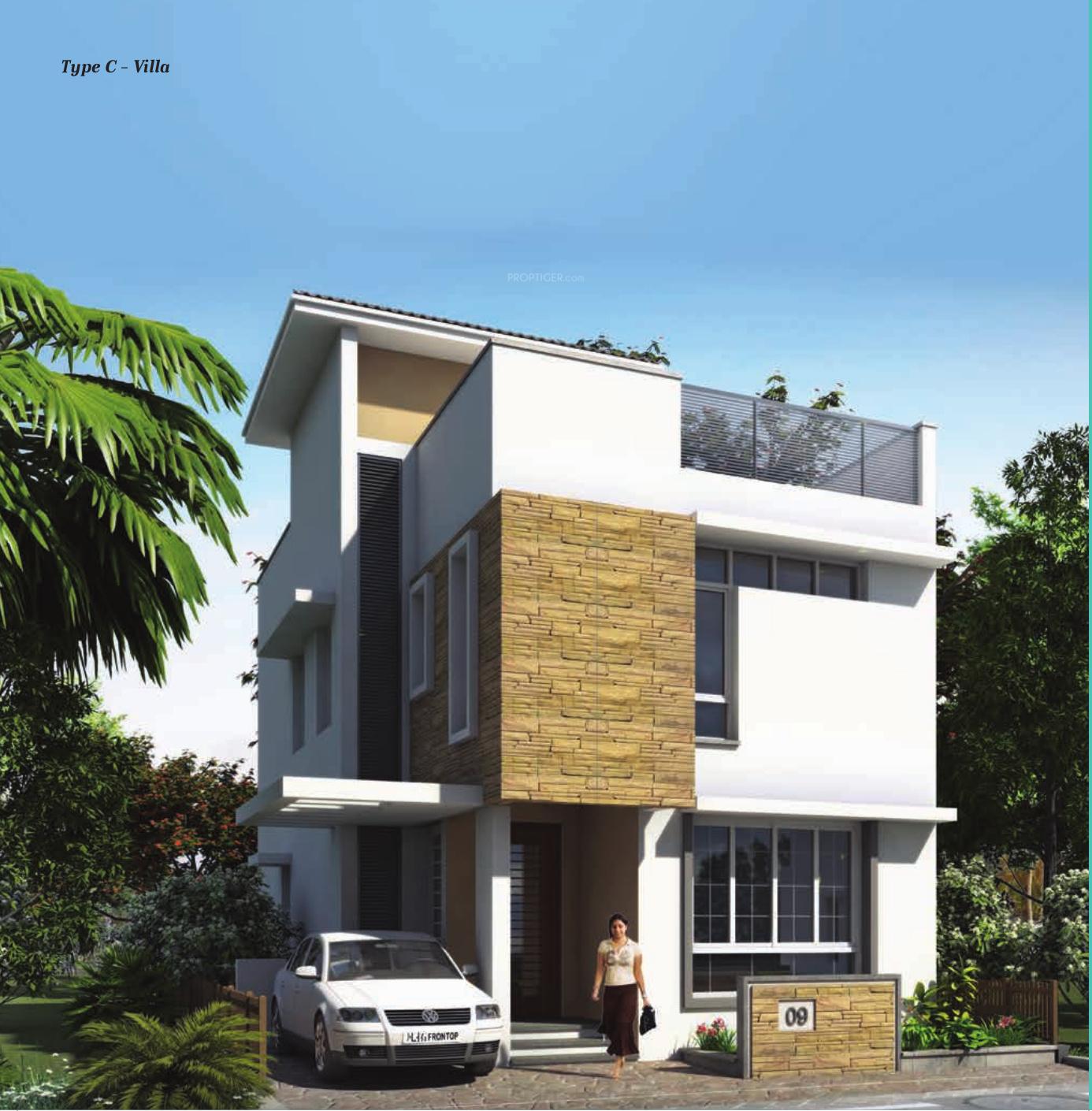 Images for Elevation of TVS Emerald Green Hills Villas