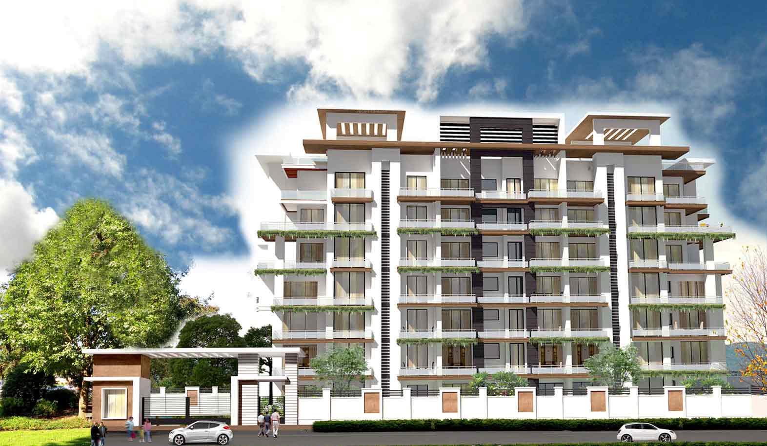 mahalaxmi-buildwell lord-krishna-terraces Elevation