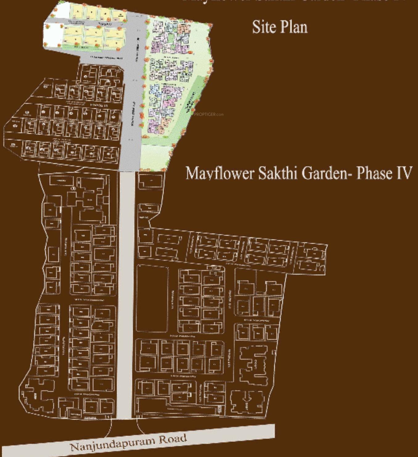 Images for Site Plan of Mayflower Sakthi Garden Phase IV Villas